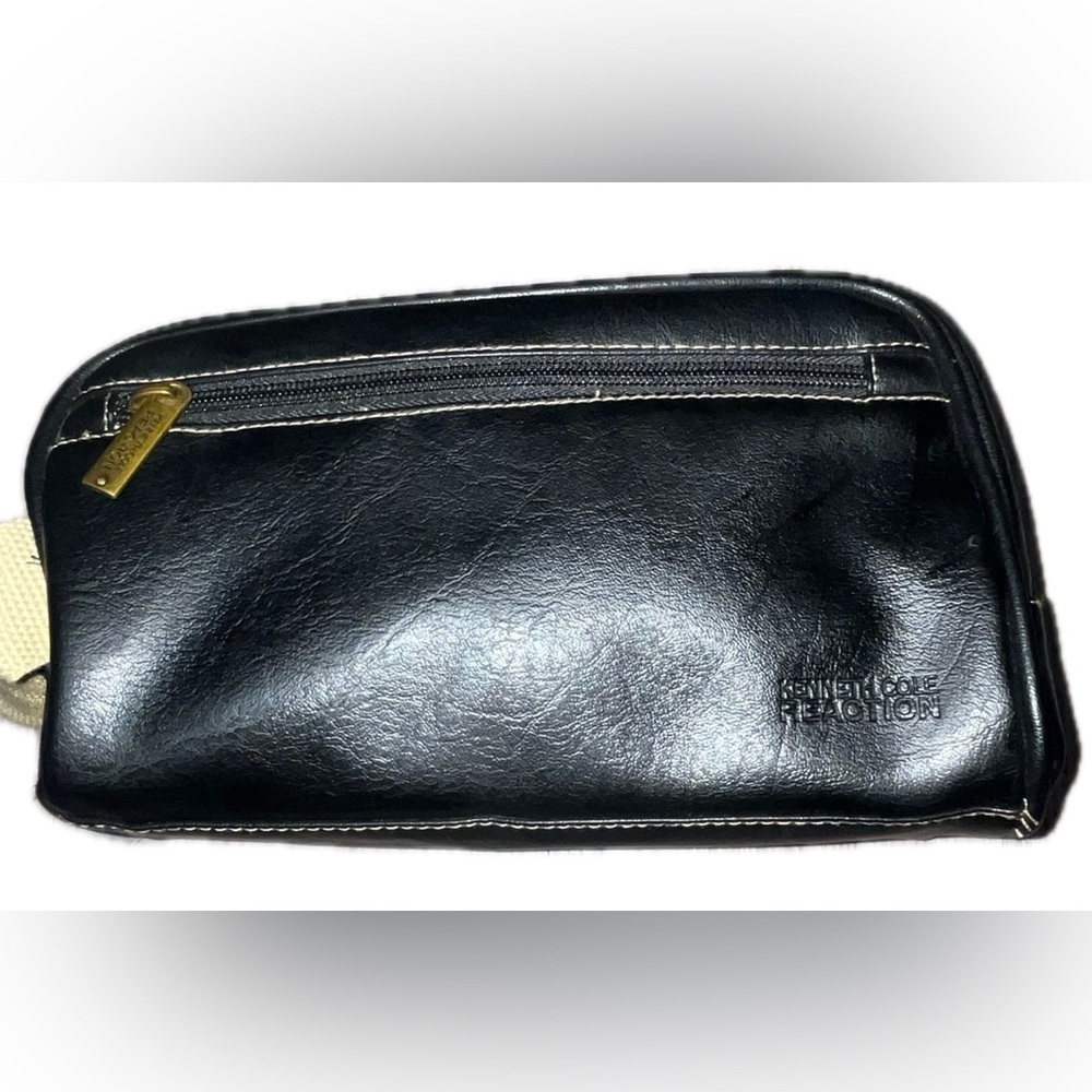Kenneth Cole Reaction “Come Rain or Shine”Men’s Amenities Travel Bag, Black NWT - Picture 4 of 8